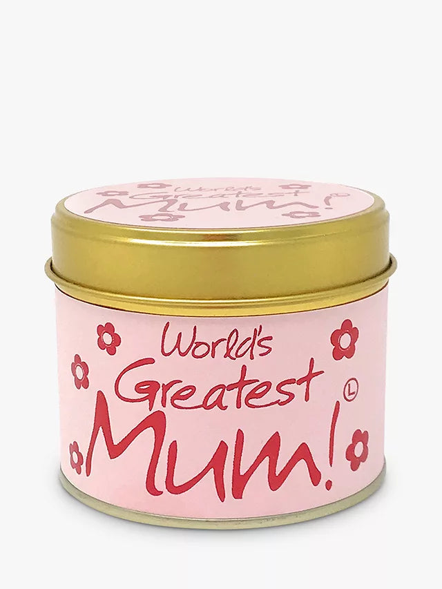 Lily-Flame World's Greatest Mum Scented Candle Tin 230g