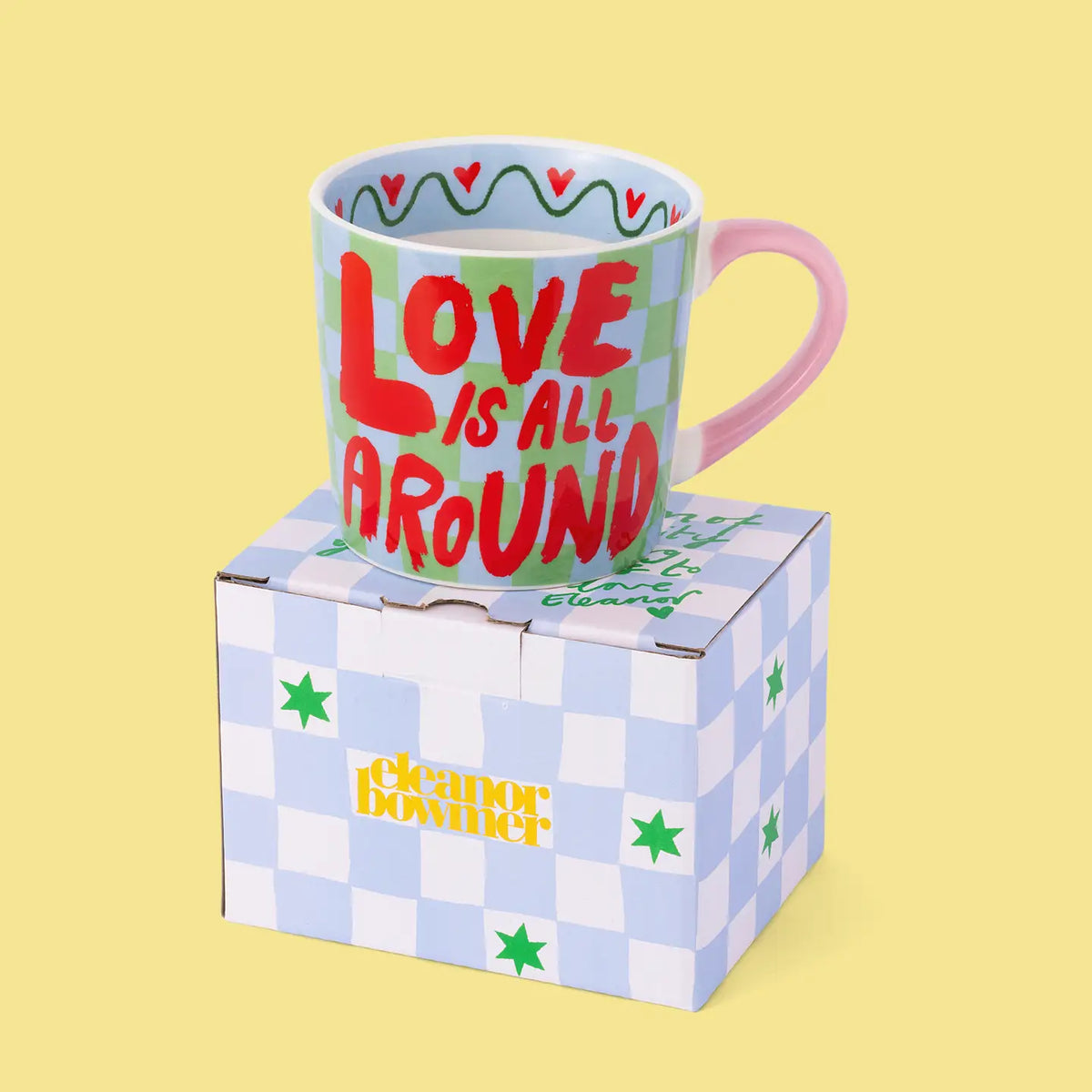 Eleanor Bowmer Love Is All Around Mug - Love Actually