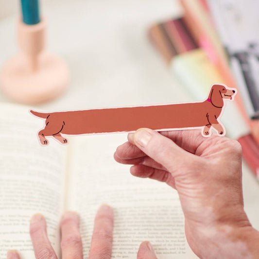 Metal Sausage Dog Bookmark
