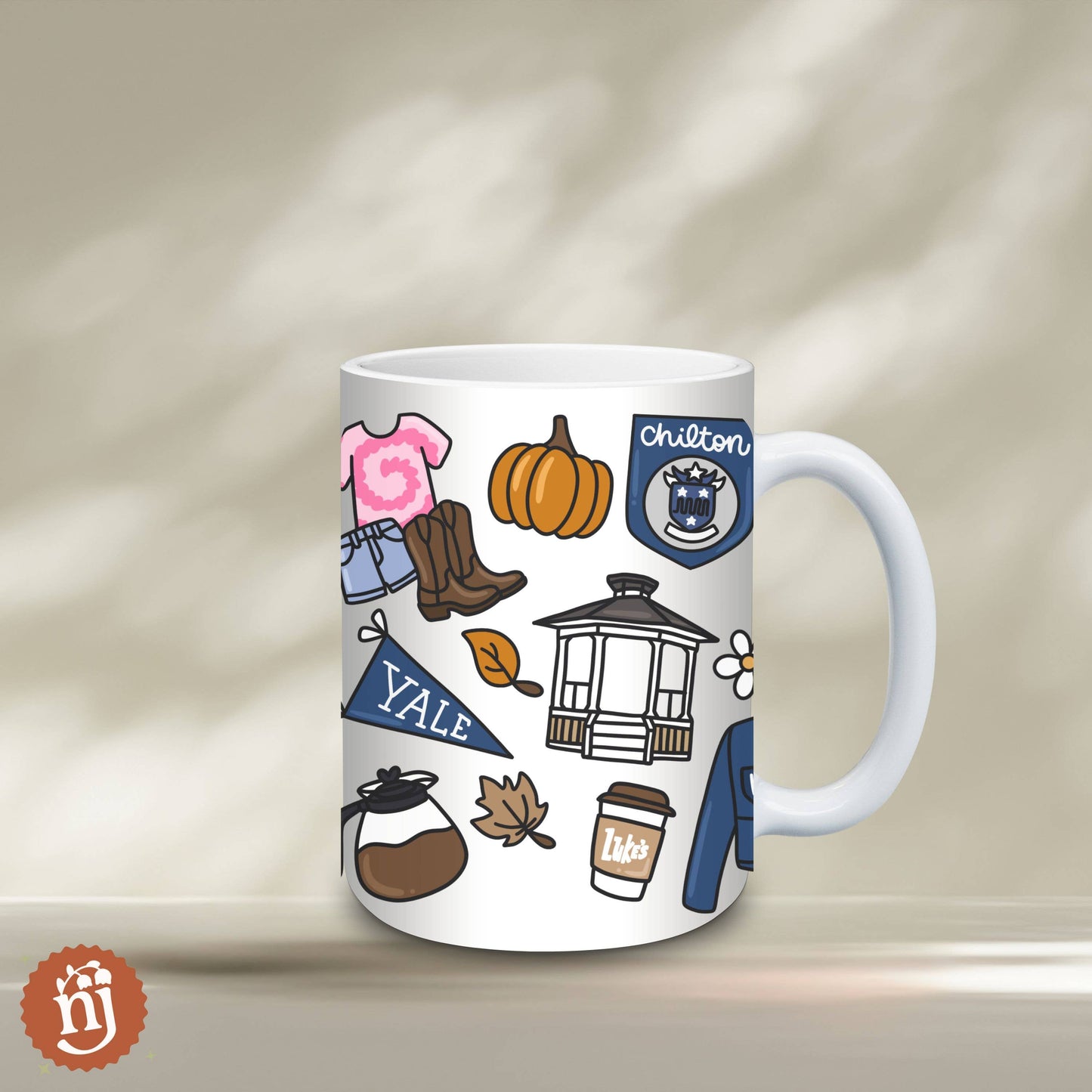 Gilmore Girls Inspired Back to Chilton Ceramic Mug, 15oz