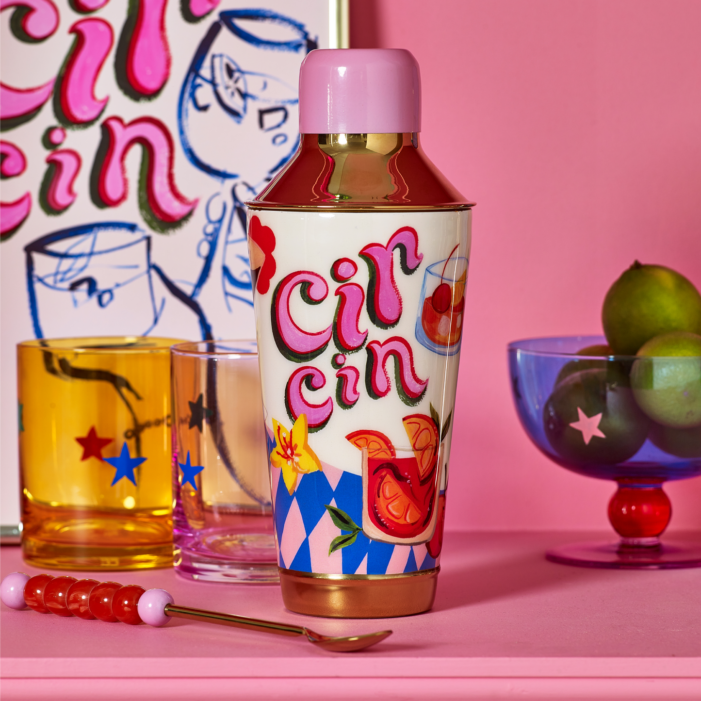 Eleanor Bowmer Cin Cin Cocktail Shaker