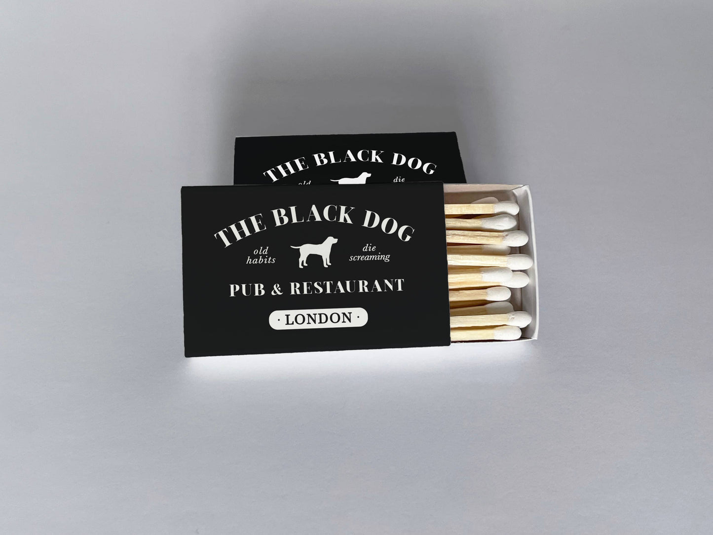 The Black Dog Taylor Swift Matchbook