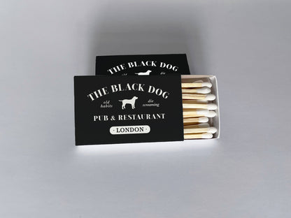 The Black Dog Taylor Swift Matchbook