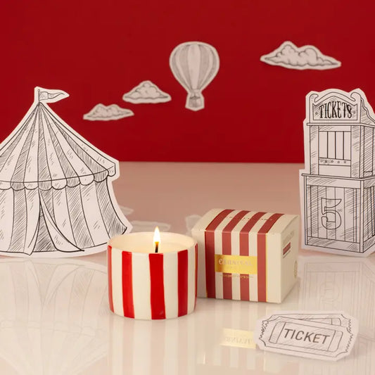 Carnival: Ringmaster Red Votive Candle - Plum & Pomegranate