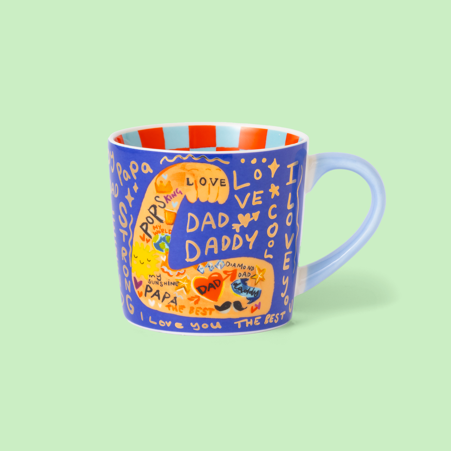 Eleanor Bowmer Strong Arm Dad Mug