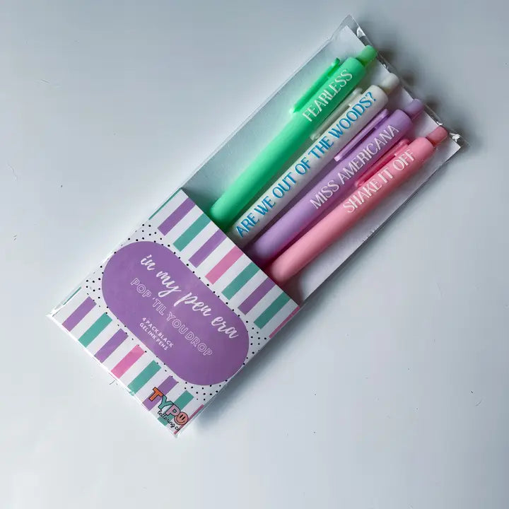 Taylor Inspired Pen Set - Pop Edition