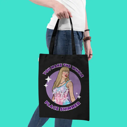 Whole Place Shimmer Taylor Tote Bag