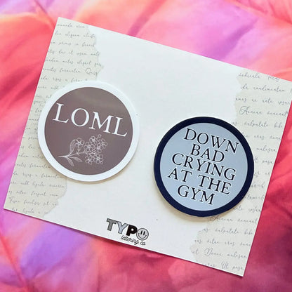 The Eras 5 Pack Sticker Pack - Each Era inc. TLOAS