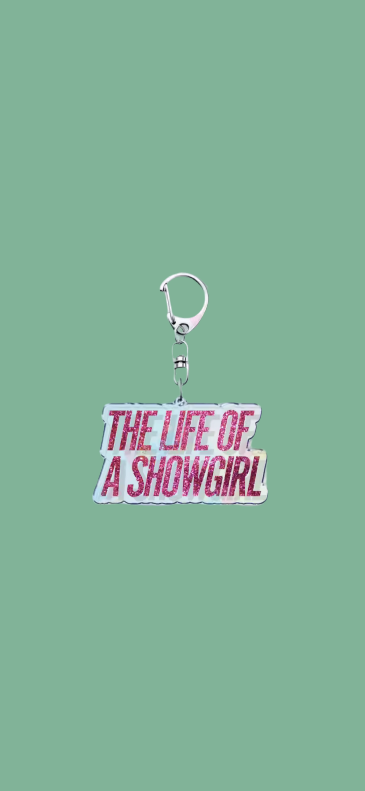 TS 12 - The Life of A Showgirl Keyring