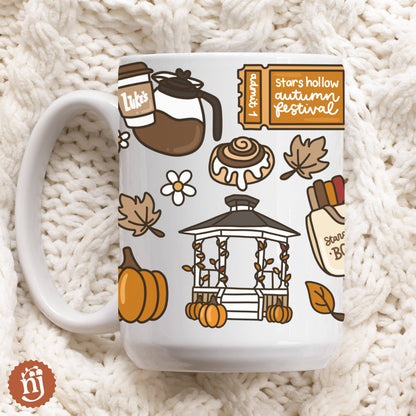 Gilmore Girls Autumn in Stars Hollow Ceramic Mug - 15oz
