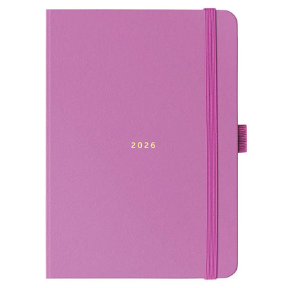 2026 A6 Diary, Weekly Planner, To Do Lists & Notes | Fuchsia