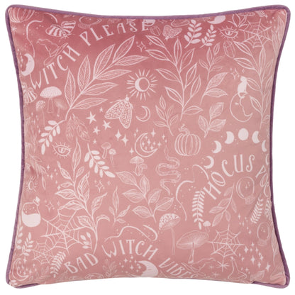 Hocus Pocus Cushion - Pink and Blue