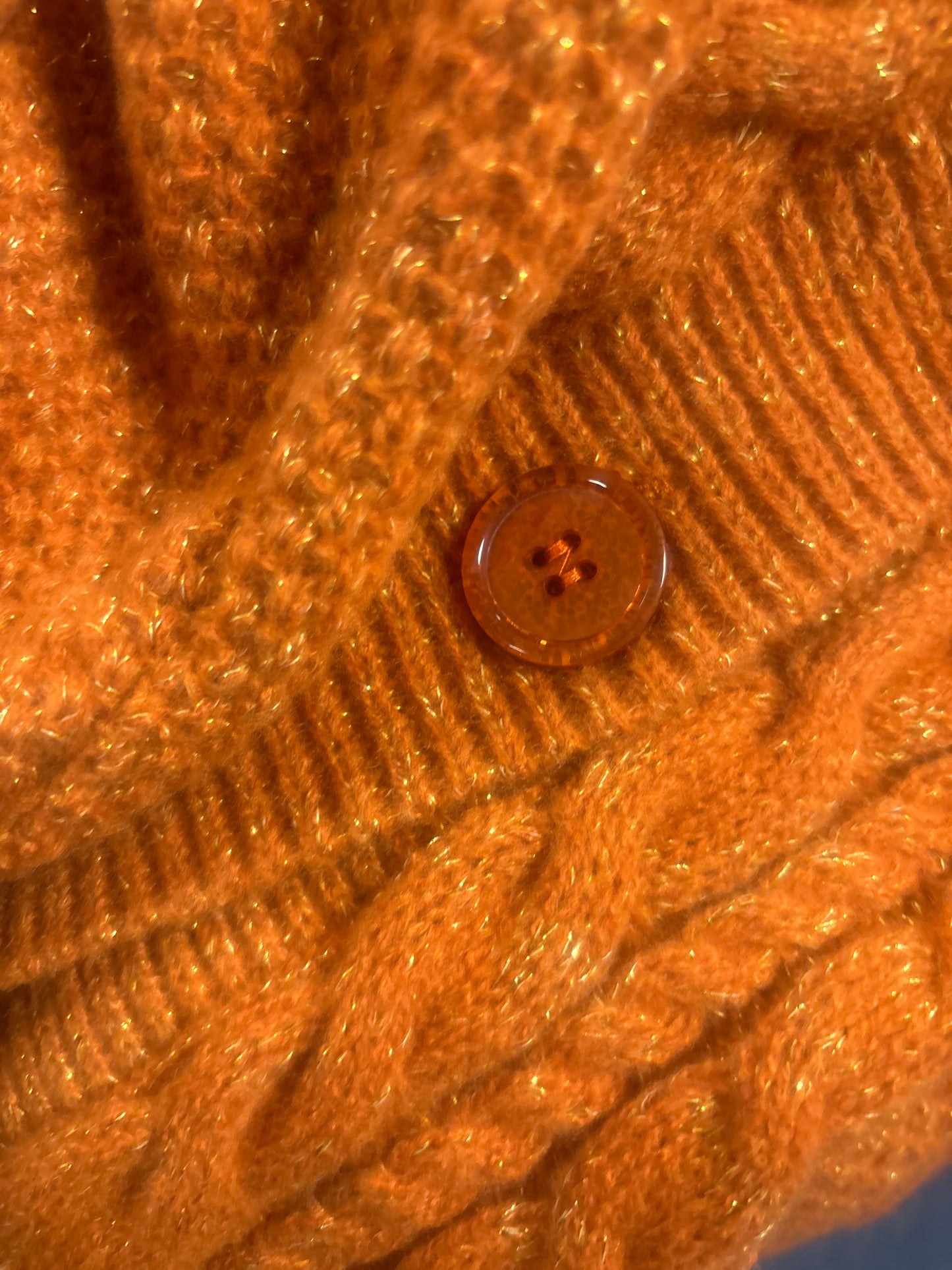 Taylor Inspired Orange Cardigan
