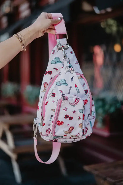 Taylor Swift Inspired Icons Sling Bag for Women