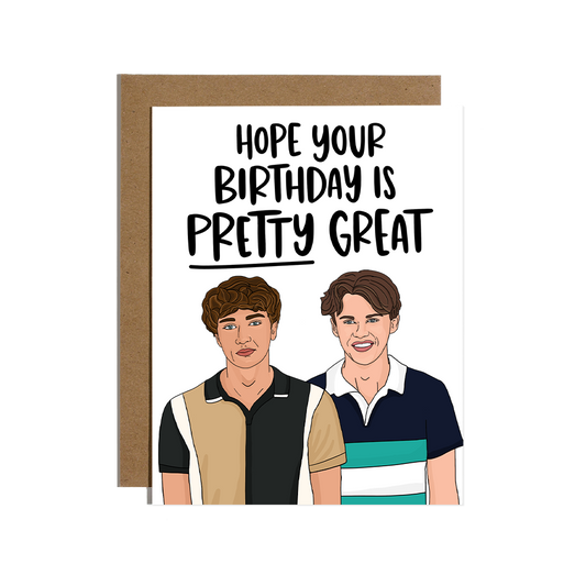 The Summer I Turned Pretty Birthday Greetings Card