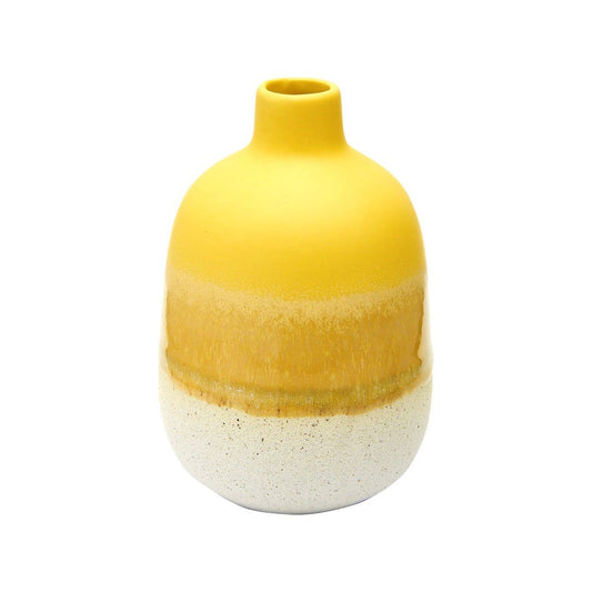 Mojave Glazed Yellow Vase