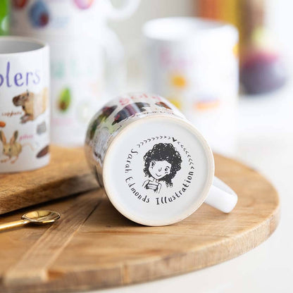 Gobblers Ceramic Bird Mug