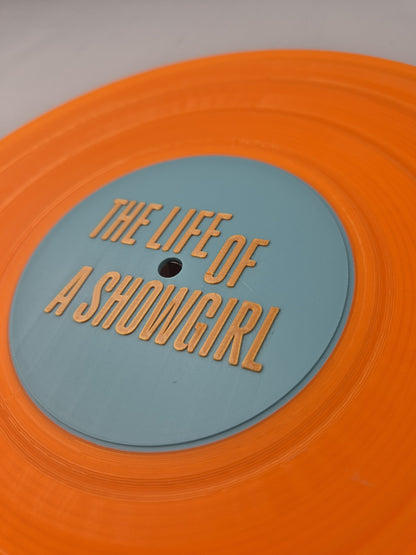 Vinyl Record Wall Art - The Life of a Showgirl