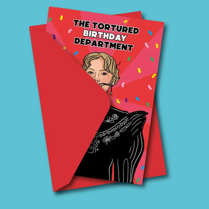 Taylor Greeting Card - Tortured Birthday Department