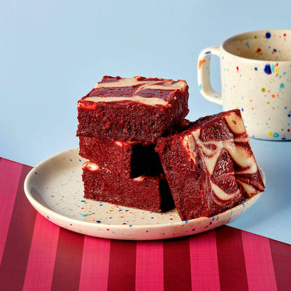 Red Velvet Cheesecake Brownie
