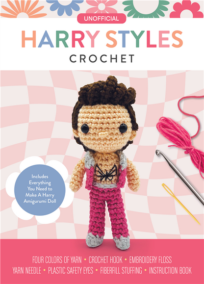 Unofficial Harry Styles Book & Crochet Kit
