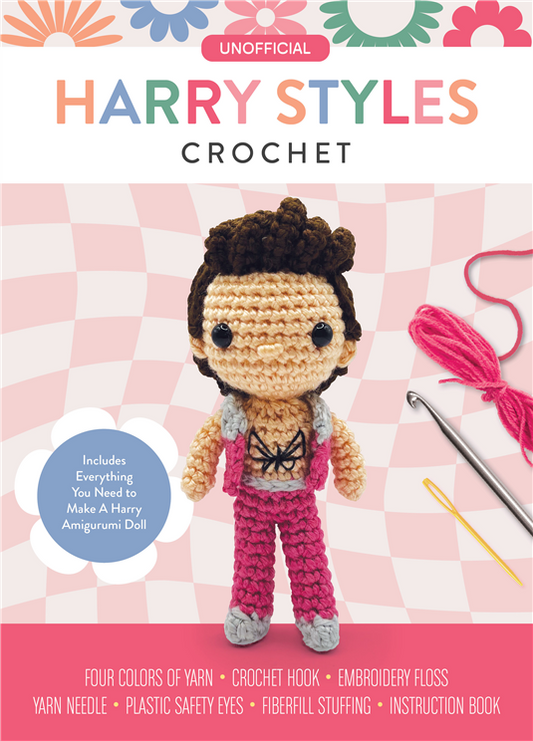 Unofficial Harry Styles Book & Crochet Kit