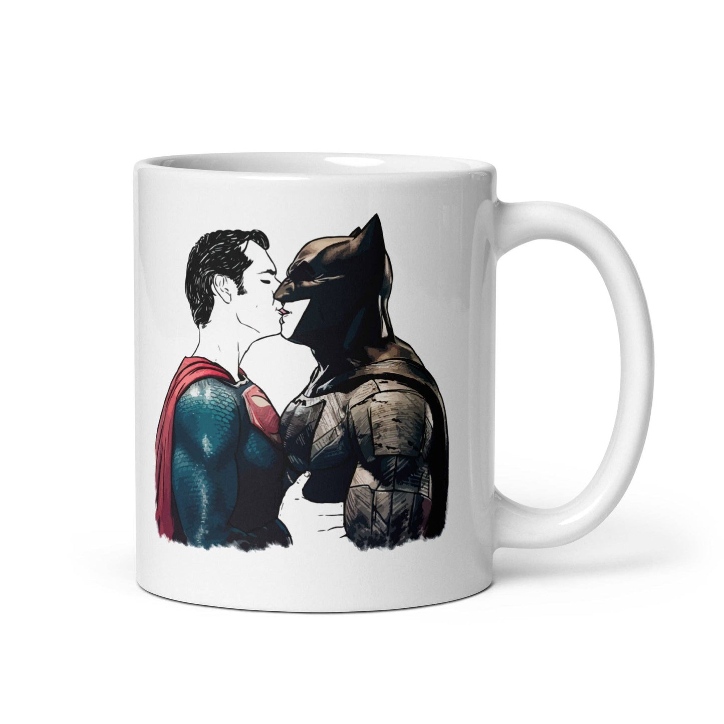 Superheros Kissing Mug