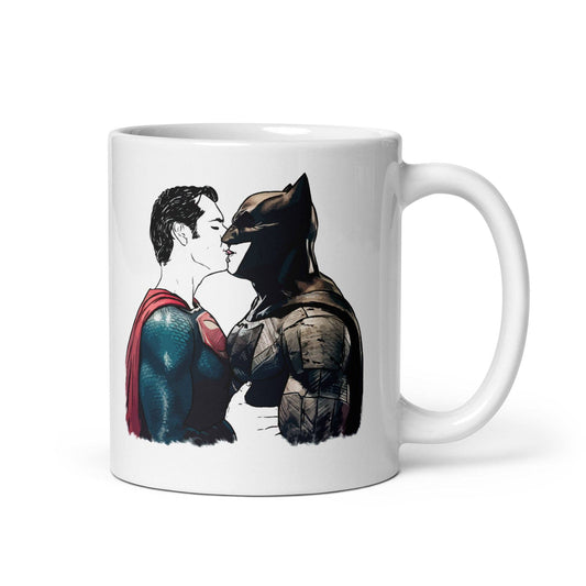 Superheros Kissing Mug