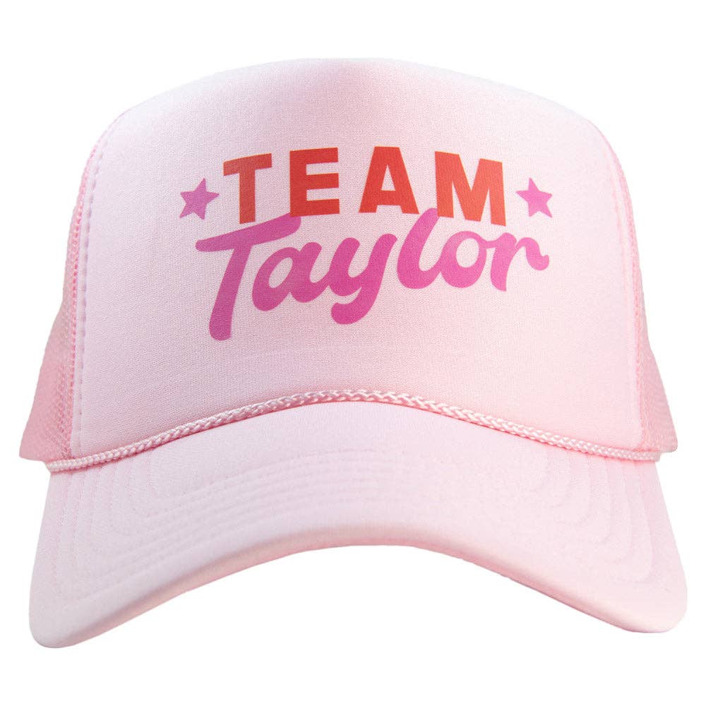 Team Taylor Decal Foam Trucker Hat
