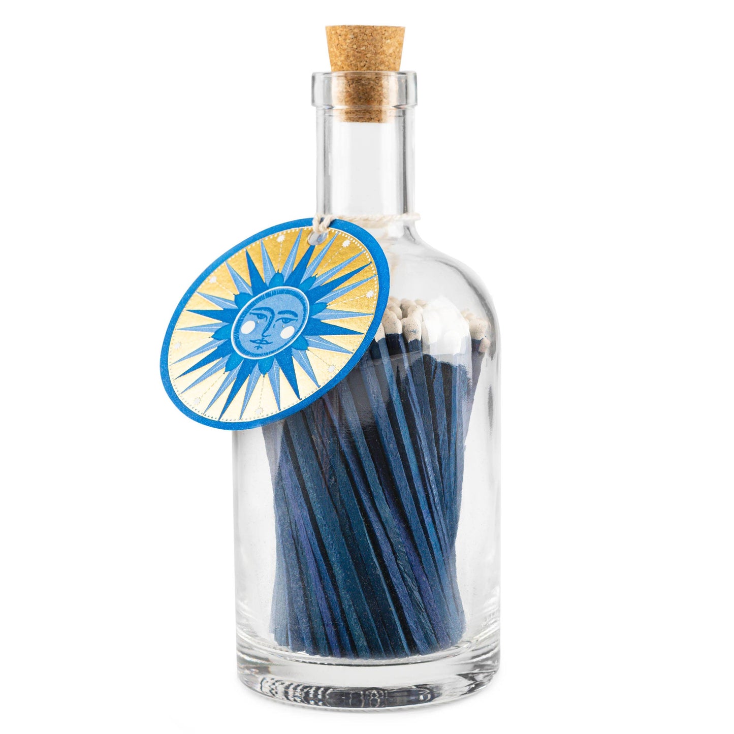 Golden Sun Tag  - Match Bottle