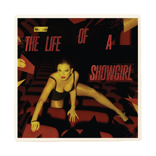 T.S. The Life of a Showgirl It's Frightening Album Coaster