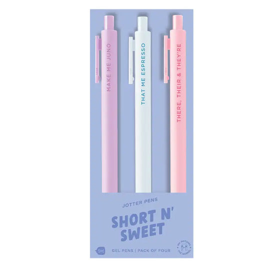 Short N Sweet Jotter Set - 3 pack