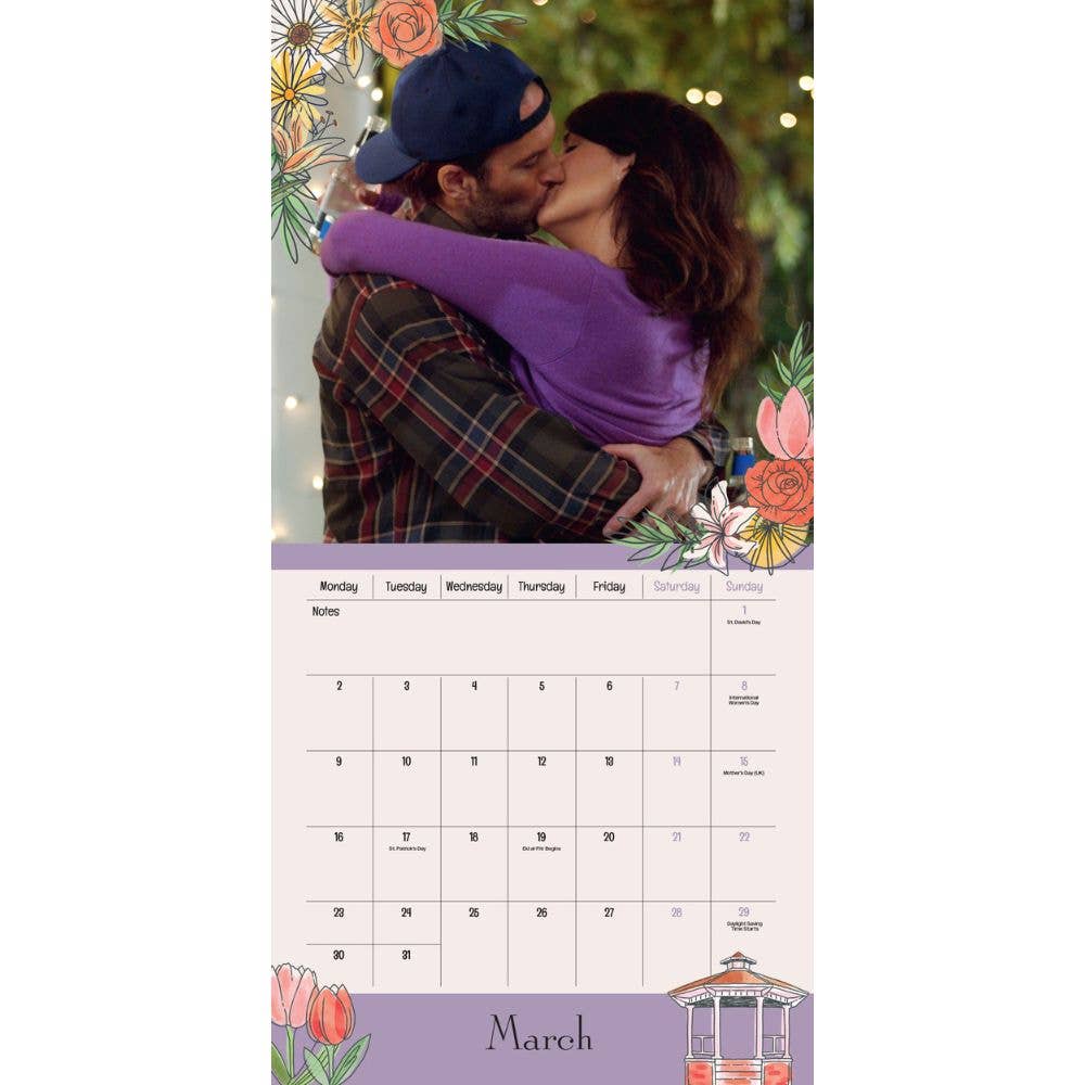 Gilmore Girls 2026 Square Calendar
