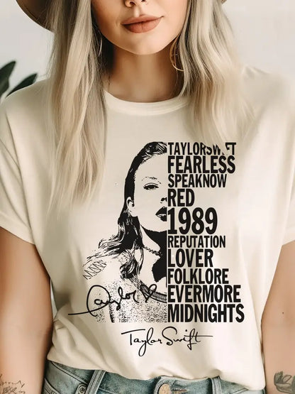 Taylor Swift Album T Shirt