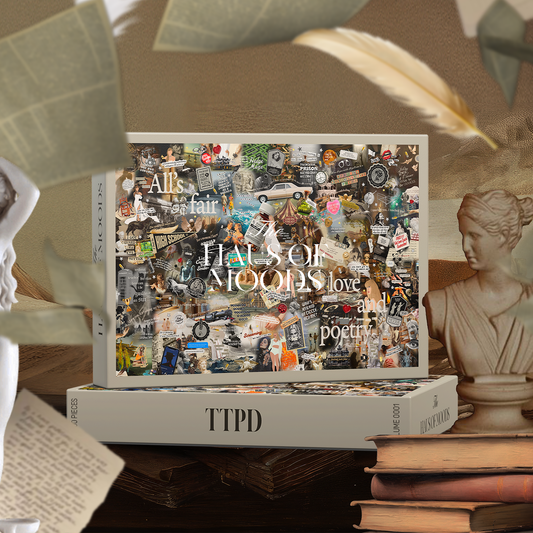1,000 Piece Taylor Swift Tortured Poets Era Lyrics & Easter Eggs Puzzle©
