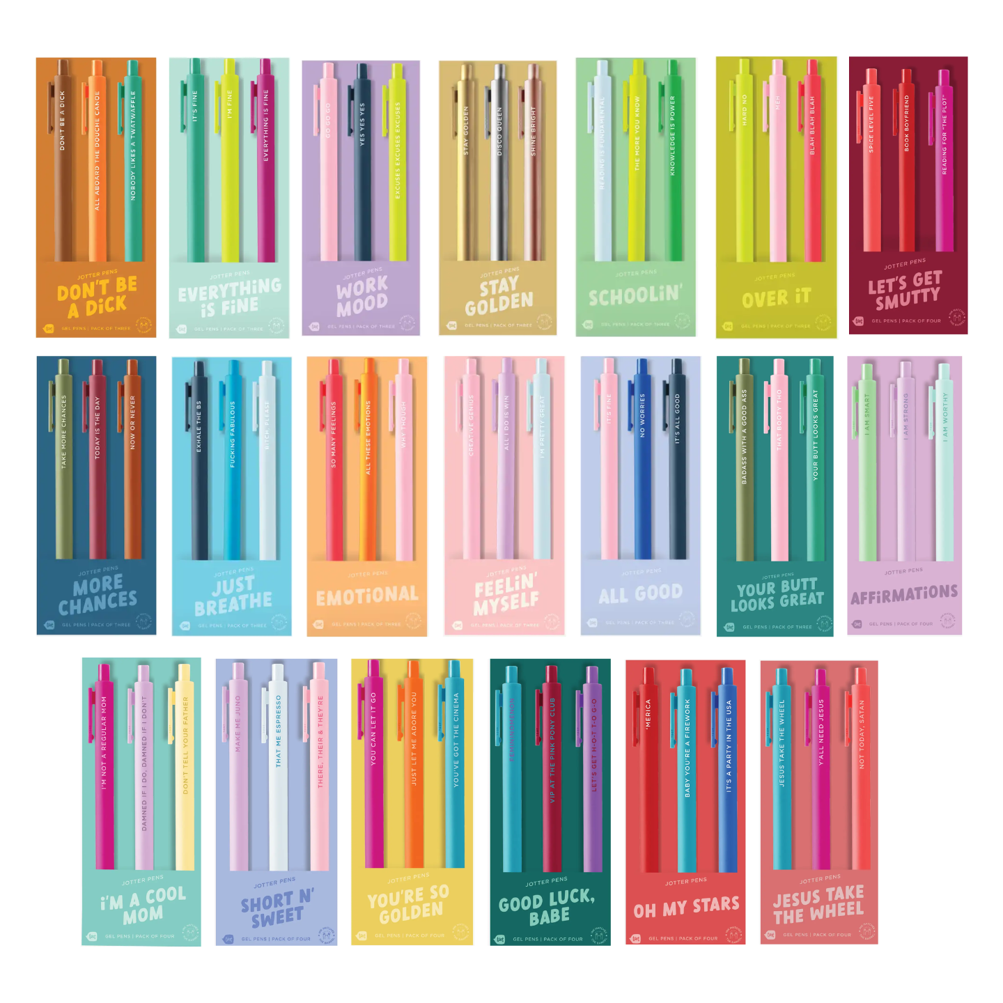 Good Luck Babe Jotter Set - 3 pack