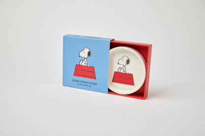 Peanuts Round Shaped Trinket Dish - Home Sweet Home