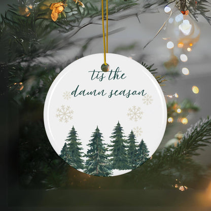 Tis The Damn Season Ornament, Merry Swiftmas Xmas Keepsake