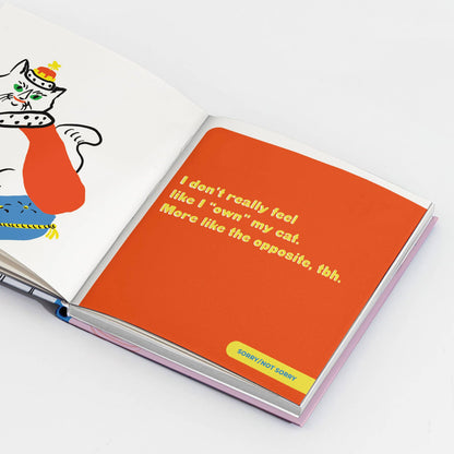 I'm a Cat Lady Sorry Not Sorry Book (Hardback)