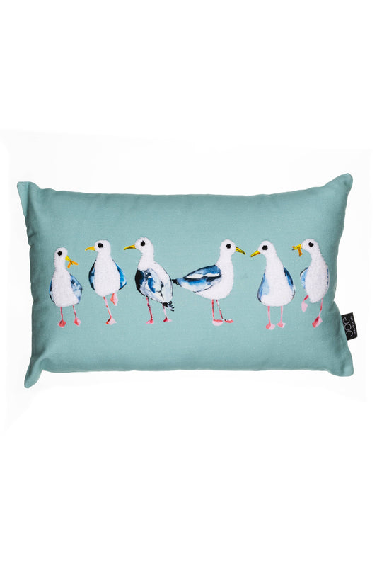Seagull Parade Cushion