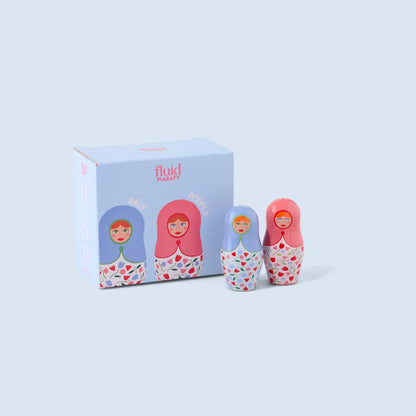 Ceramic Salt and Pepper Dolls