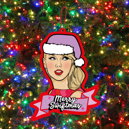Merry Swiftmas Christmas Ornament