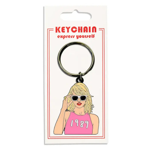 Taylor 1989 Enamel Keychain