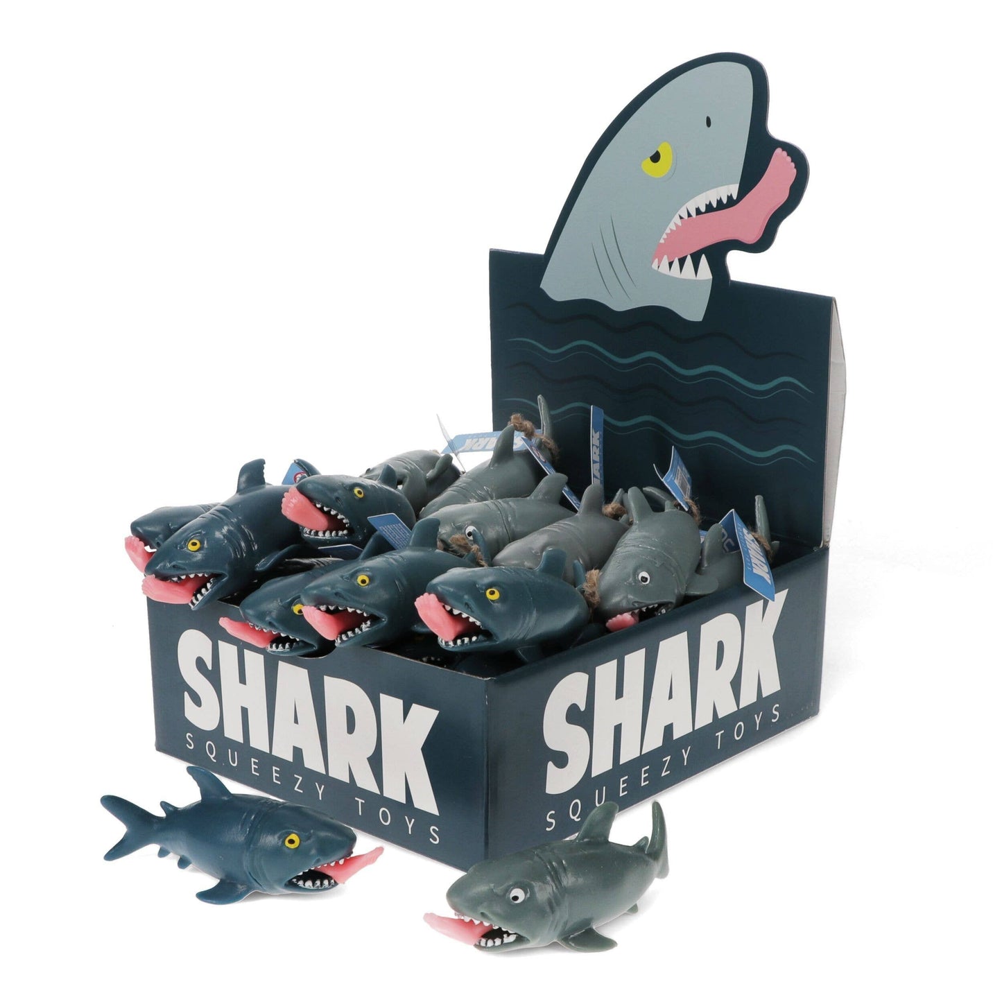Leg-Biting Shark Squeezy Toys