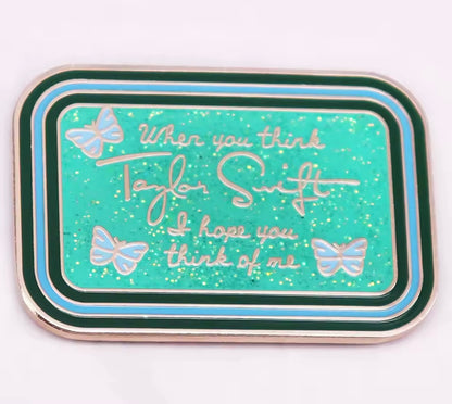 Taylor Swift Enamal Pin/Badge