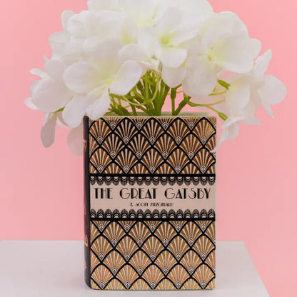 Small Book Vase, Great Gatsby