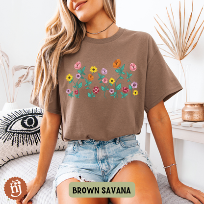 Taylor Swift Inspired Eras Tour Flowers T-Shirt