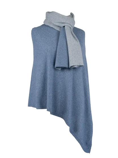 Cashmere Blend Twill Long Scarf