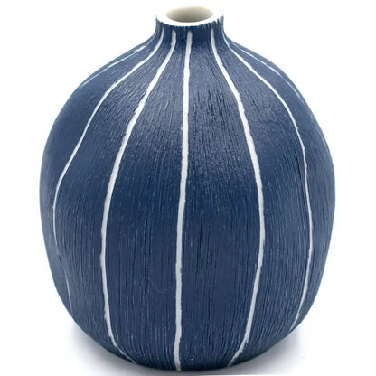 Porcelain Bud Vase in Blue