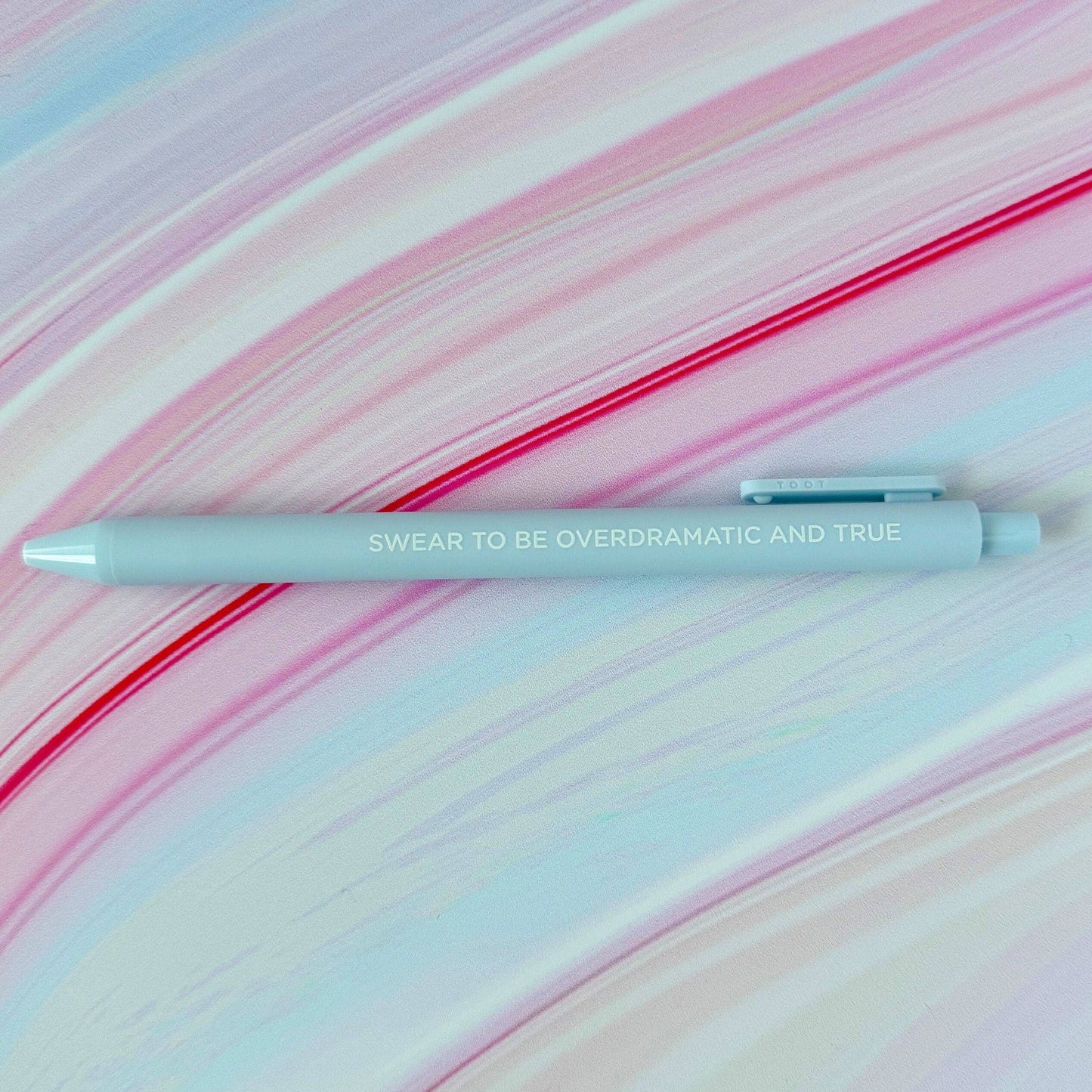Swear to be overdramatic and true gel pen